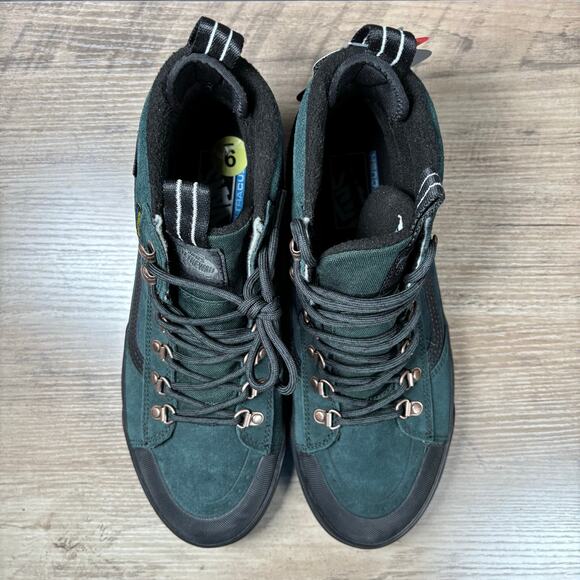 Vans Sk8-Hi MTE All-Weather Boots Waterproof Green Men’s 9 / Women’s 10.5 - Picture 7 of 11